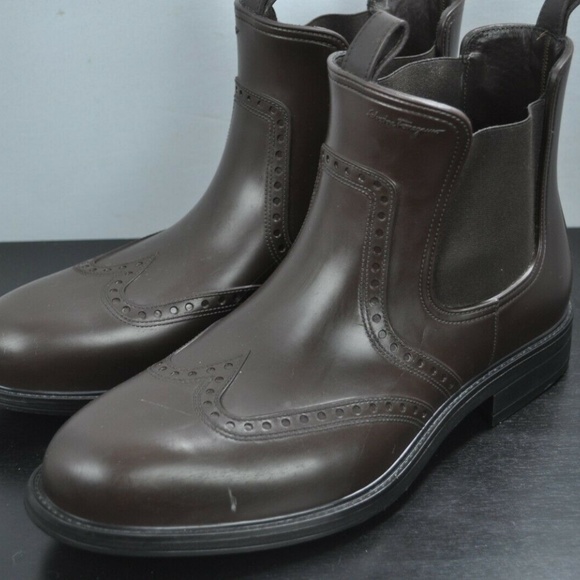 Salvatore Ferragamo Other - Salvatore Ferragamo Brown Leather Boots